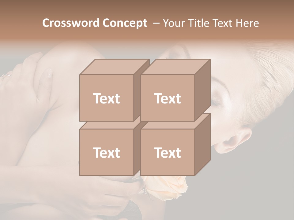 Young Attractive Elegant PowerPoint Template