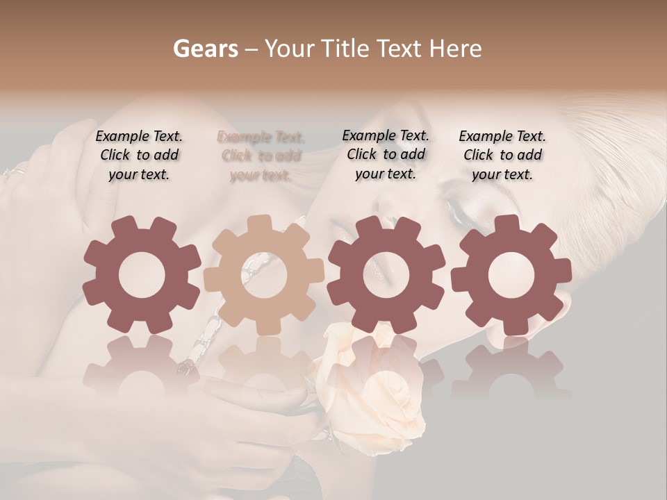 Young Attractive Elegant PowerPoint Template