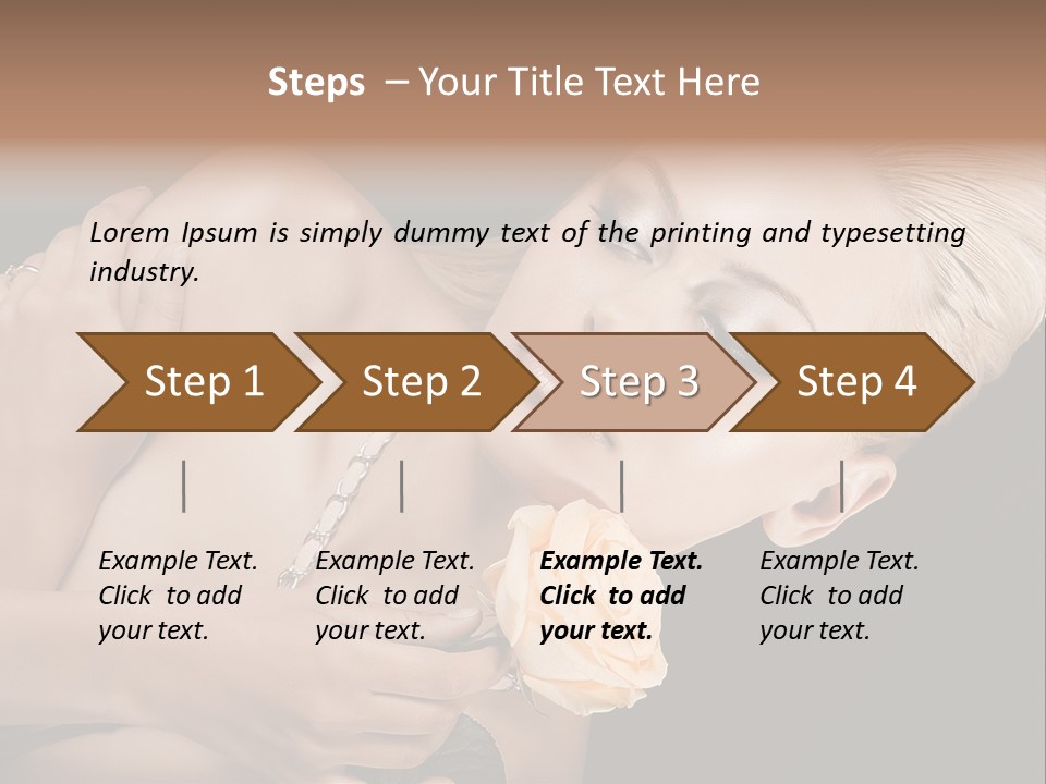 Young Attractive Elegant PowerPoint Template