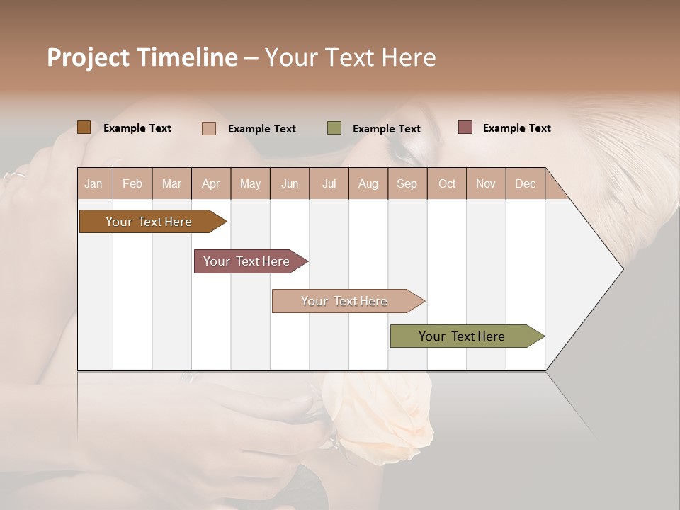 Young Attractive Elegant PowerPoint Template