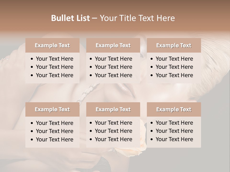 Young Attractive Elegant PowerPoint Template