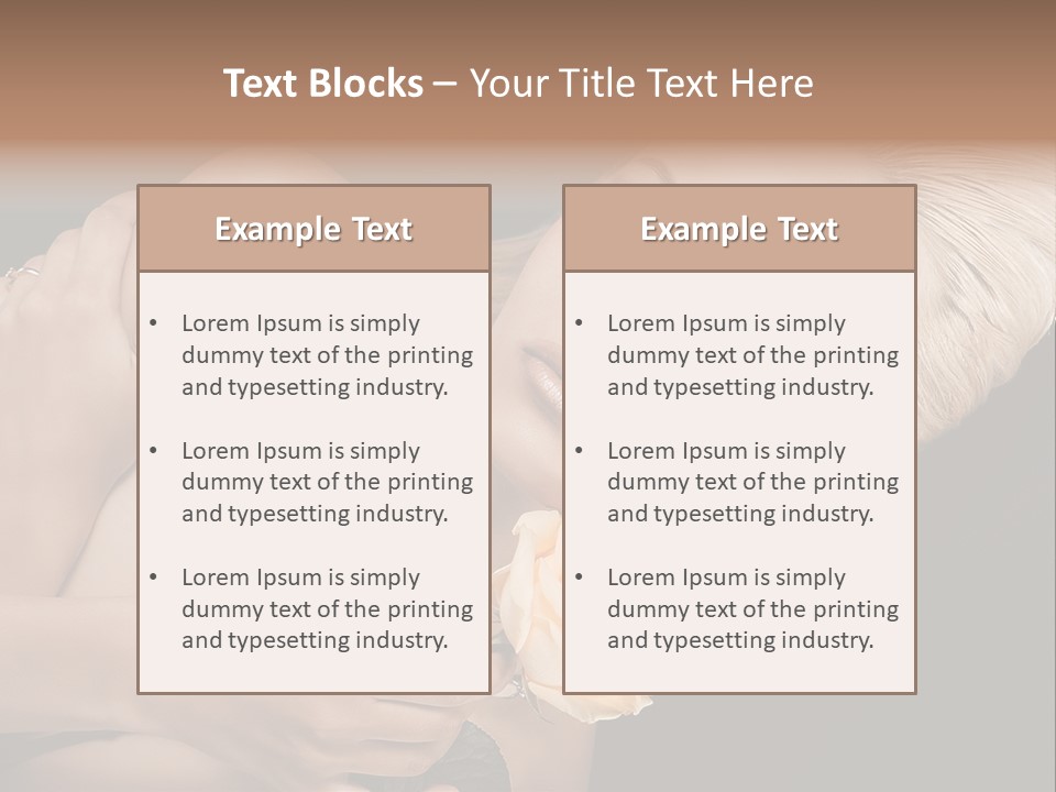 Young Attractive Elegant PowerPoint Template