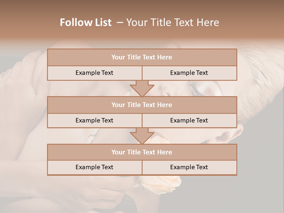 Young Attractive Elegant PowerPoint Template