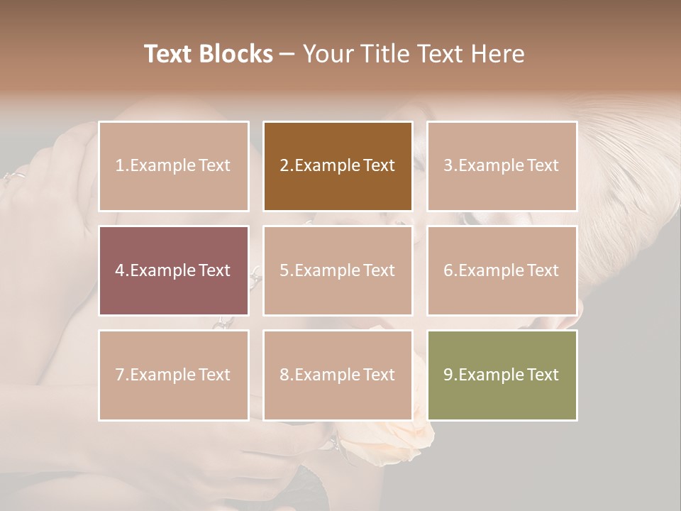 Young Attractive Elegant PowerPoint Template