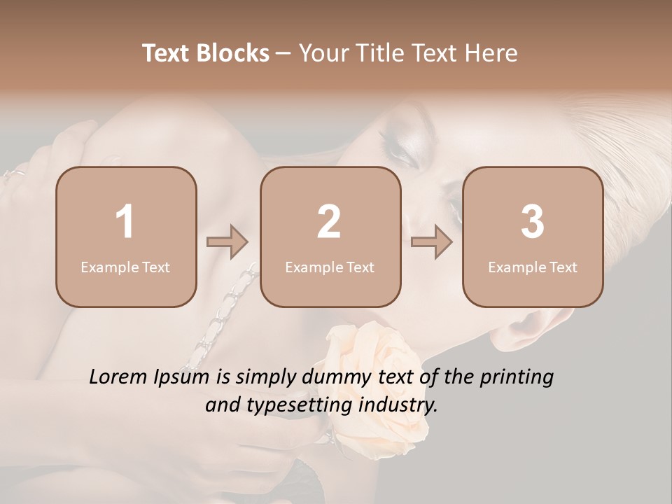 Young Attractive Elegant PowerPoint Template