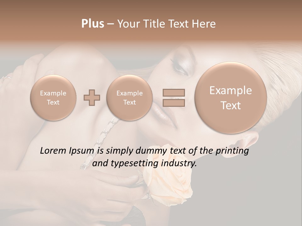 Young Attractive Elegant PowerPoint Template