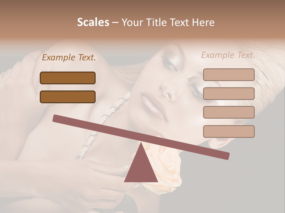 Young Attractive Elegant PowerPoint Template
