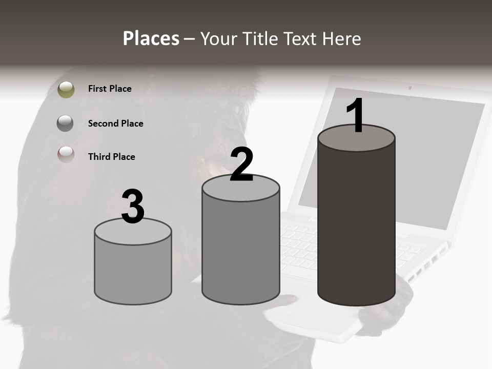 Keyboard Exercising Working PowerPoint Template