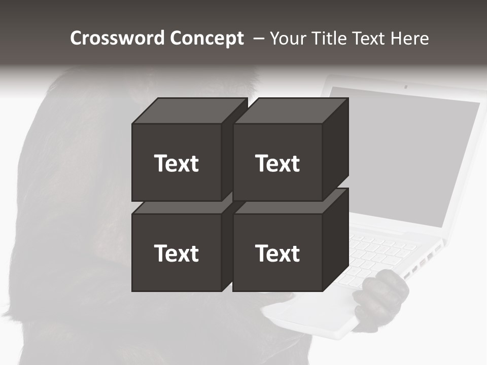 Keyboard Exercising Working PowerPoint Template