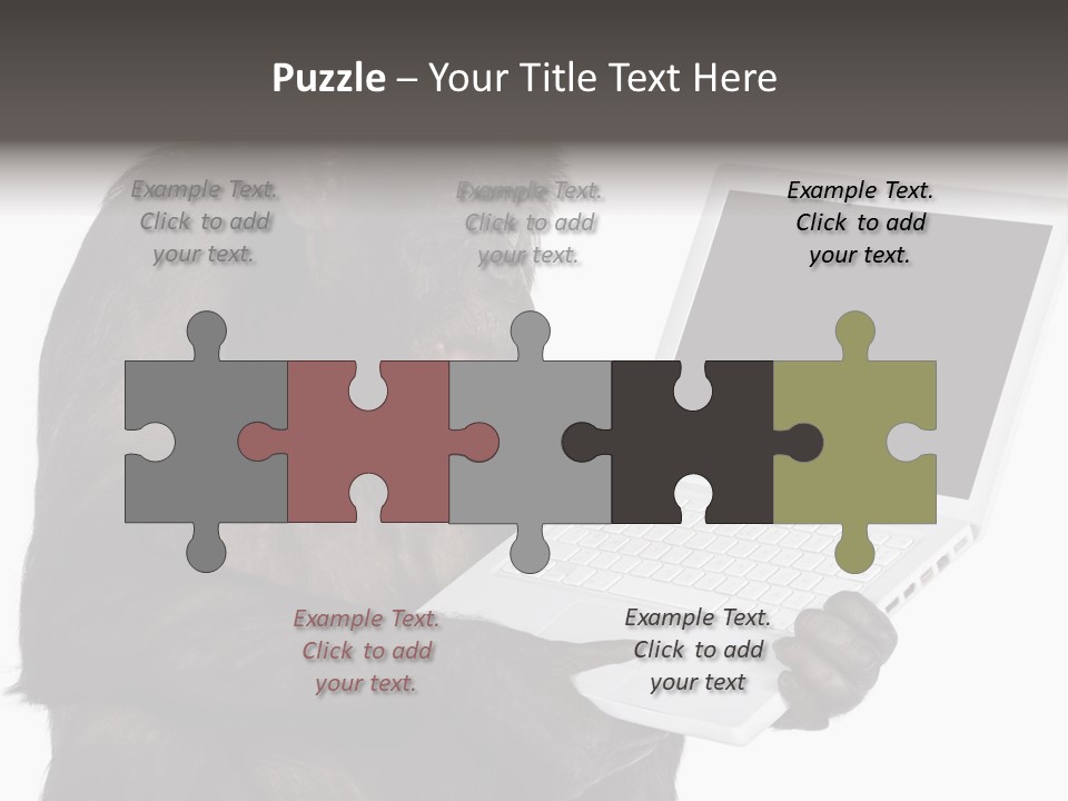 Keyboard Exercising Working PowerPoint Template