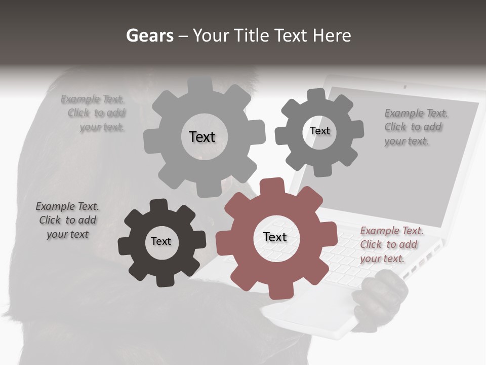 Keyboard Exercising Working PowerPoint Template