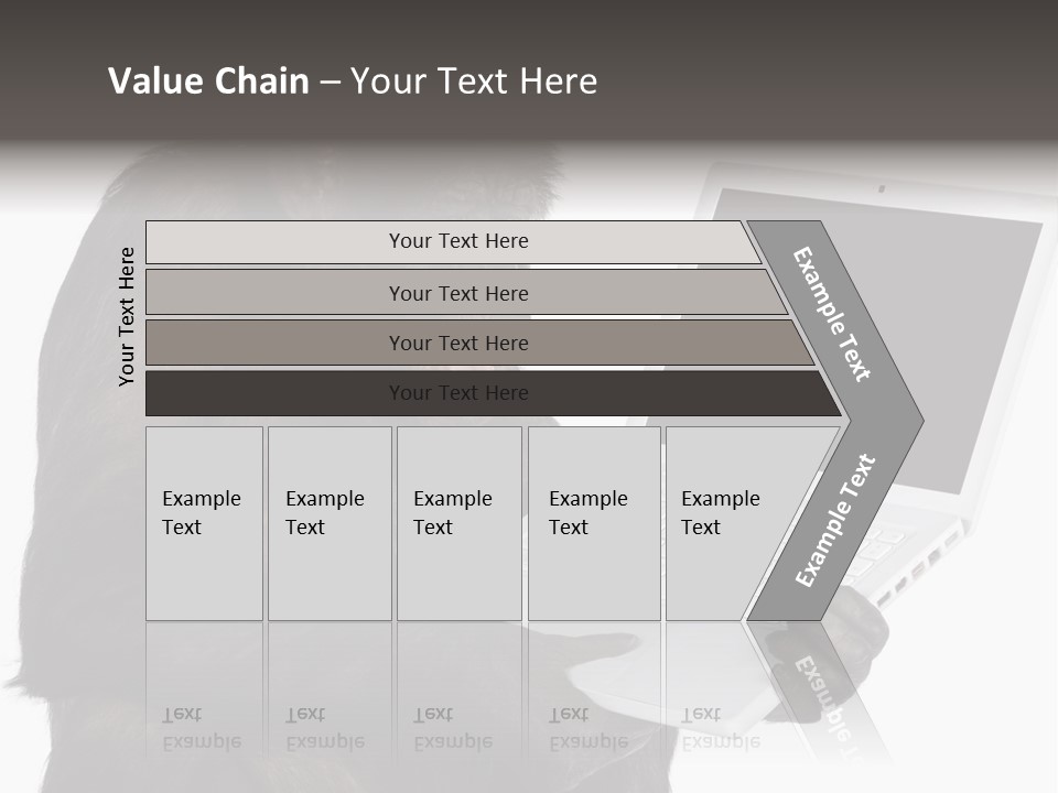 Keyboard Exercising Working PowerPoint Template