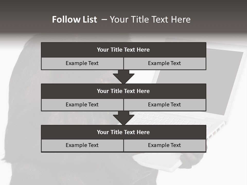 Keyboard Exercising Working PowerPoint Template