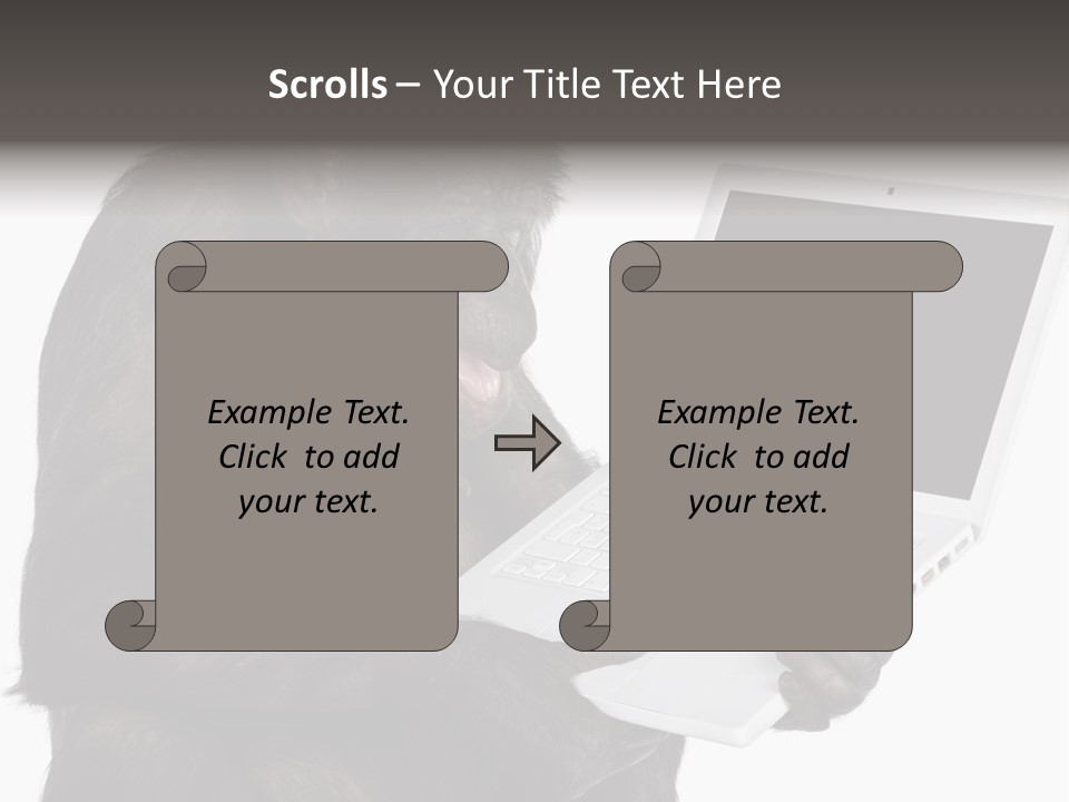 Keyboard Exercising Working PowerPoint Template