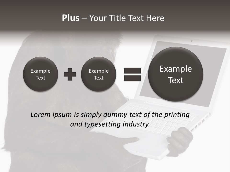 Keyboard Exercising Working PowerPoint Template