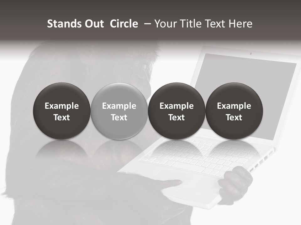 Keyboard Exercising Working PowerPoint Template