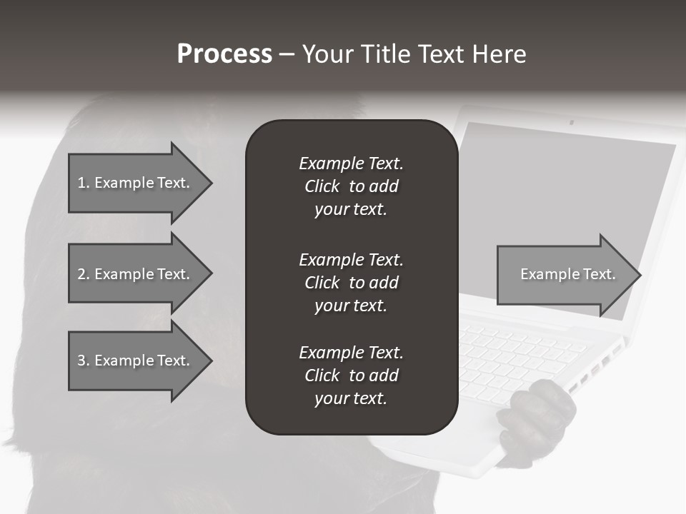 Keyboard Exercising Working PowerPoint Template