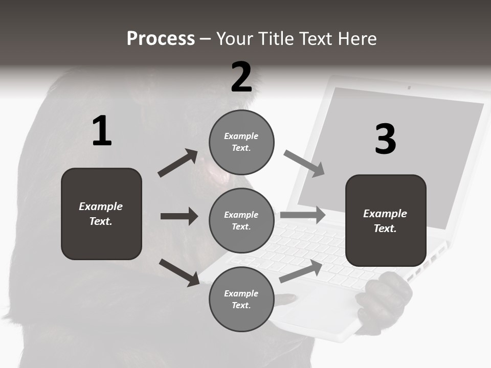 Keyboard Exercising Working PowerPoint Template