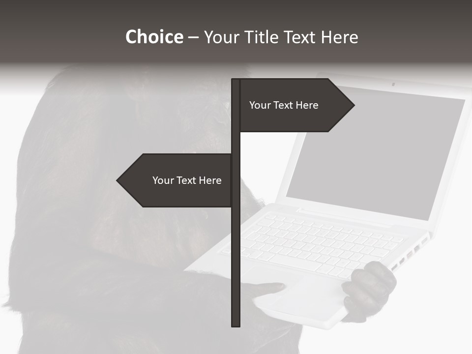 Keyboard Exercising Working PowerPoint Template