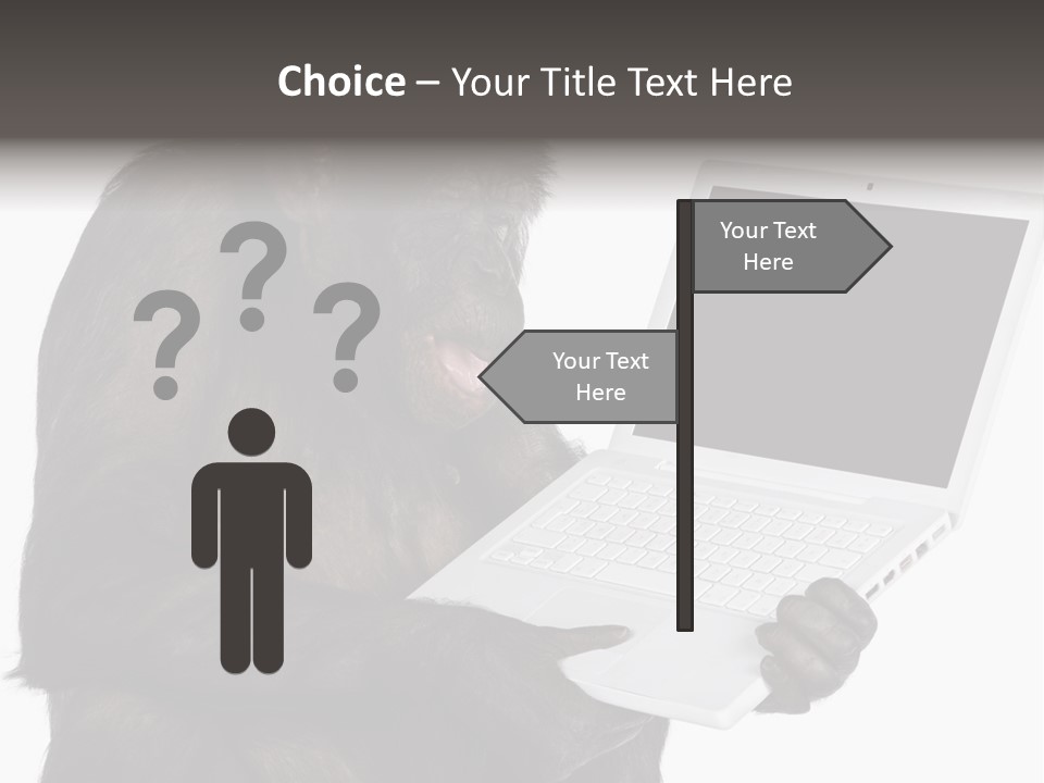 Keyboard Exercising Working PowerPoint Template