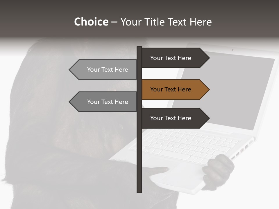 Keyboard Exercising Working PowerPoint Template