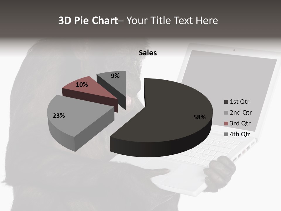 Keyboard Exercising Working PowerPoint Template