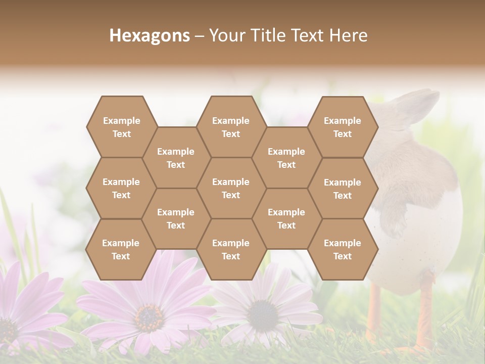 Blumen Freude Park PowerPoint Template