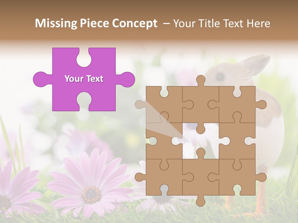 Blumen Freude Park PowerPoint Template