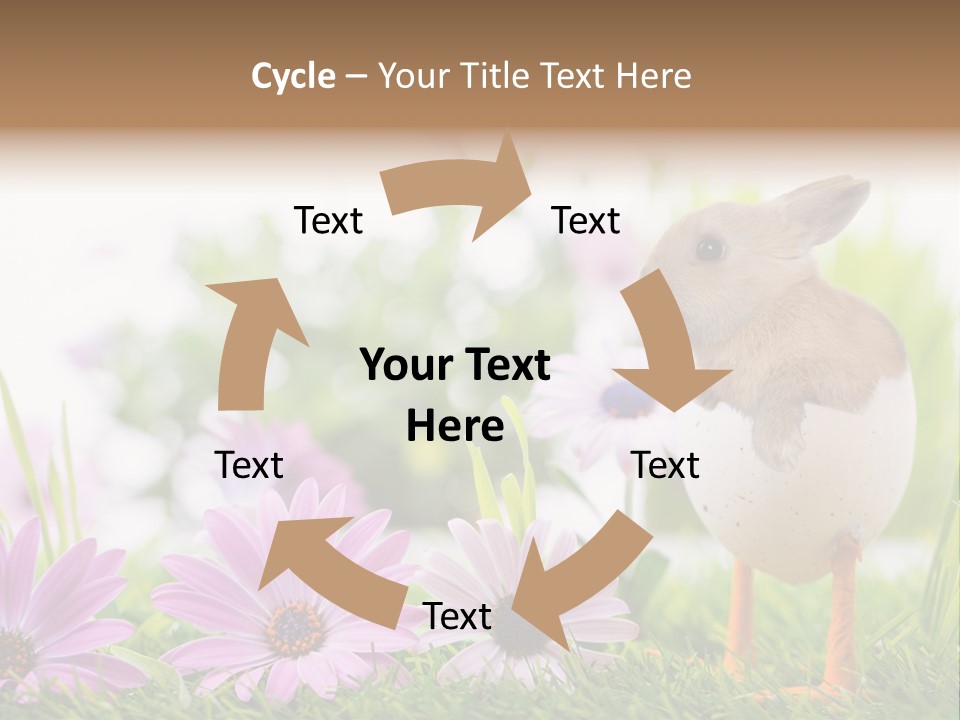 Blumen Freude Park PowerPoint Template