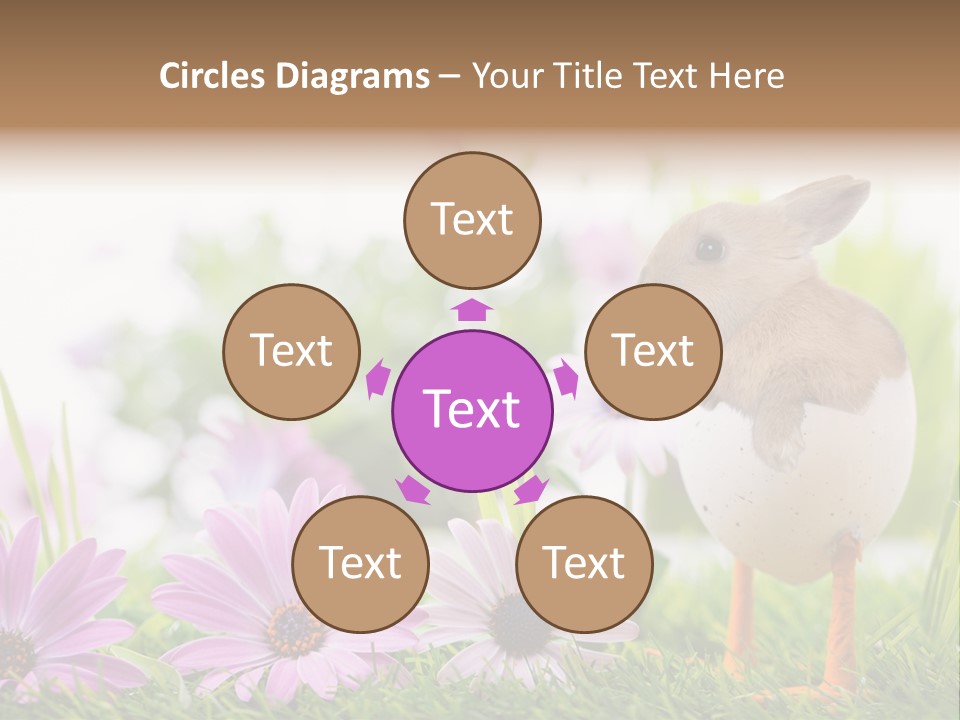 Blumen Freude Park PowerPoint Template