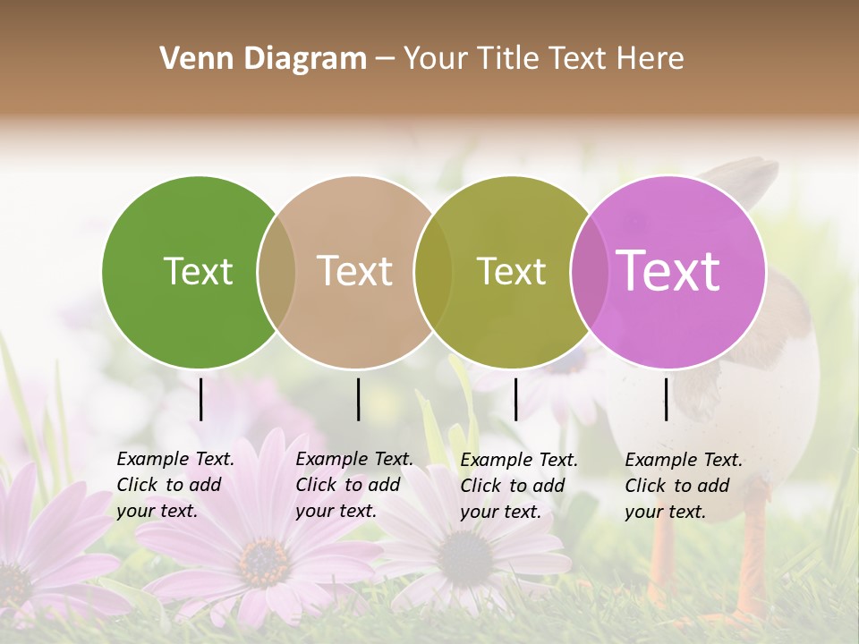 Blumen Freude Park PowerPoint Template