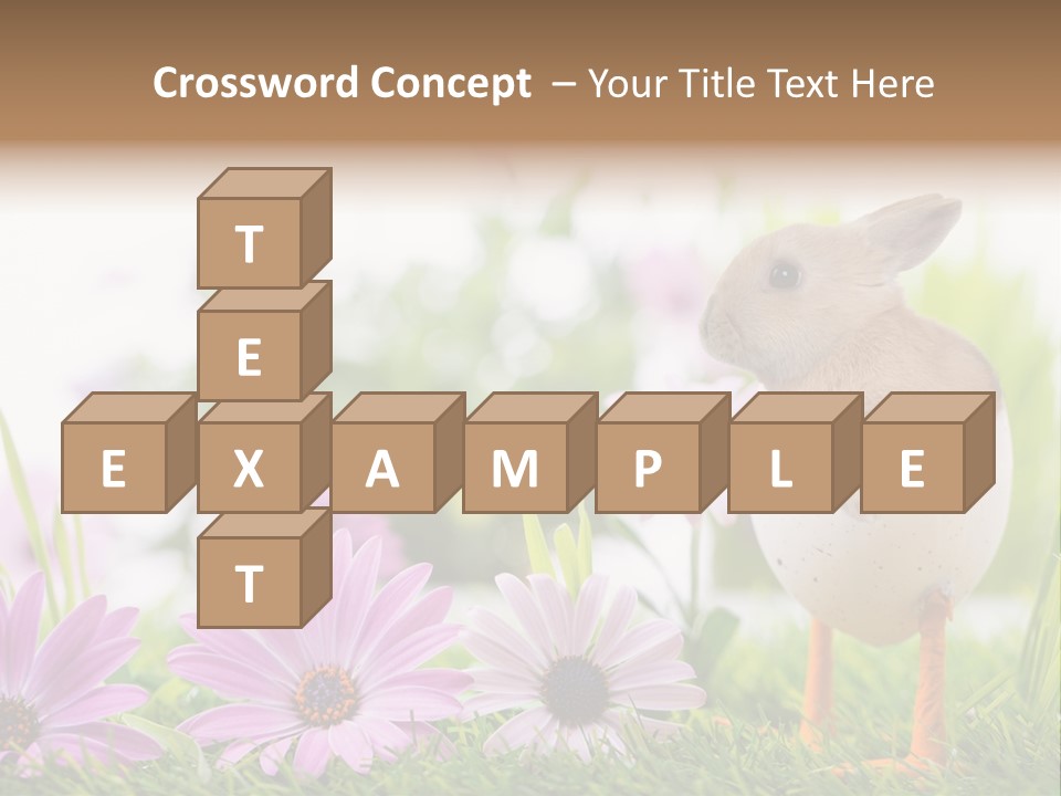 Blumen Freude Park PowerPoint Template