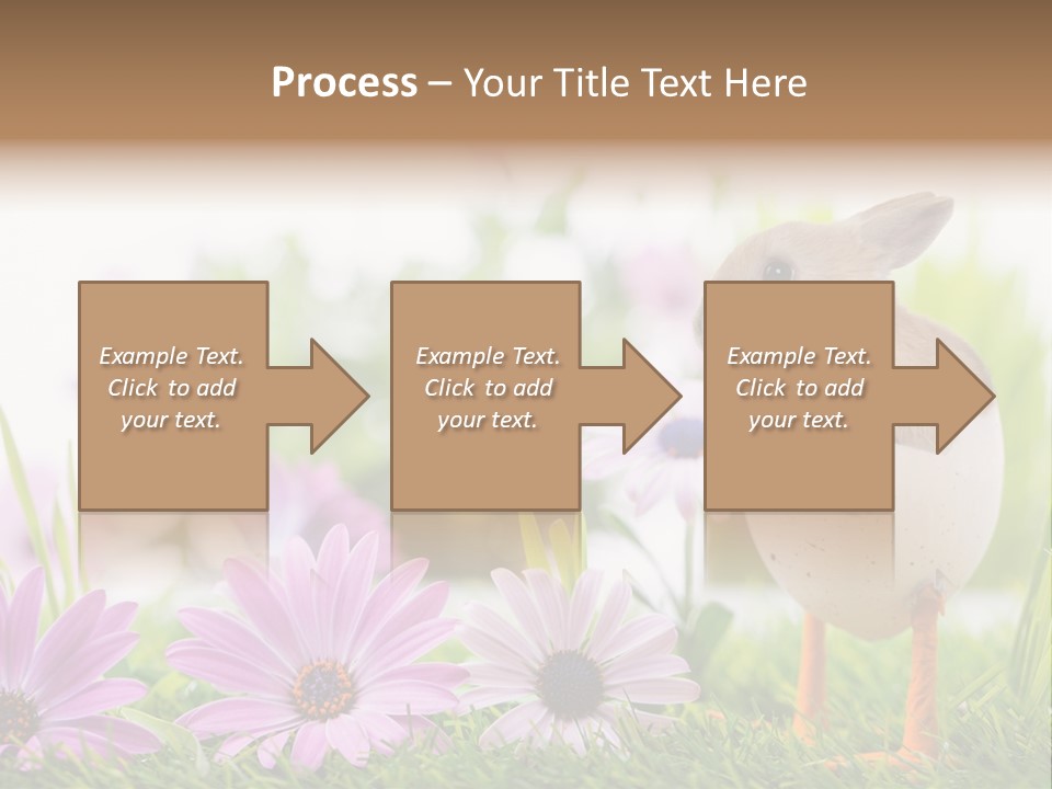 Blumen Freude Park PowerPoint Template