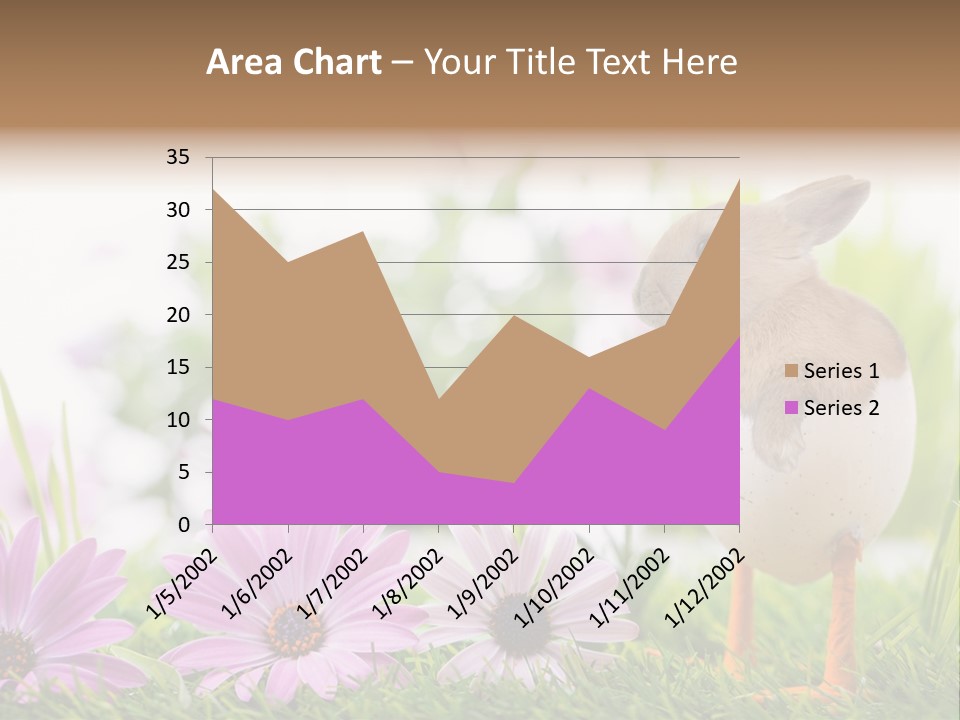 Blumen Freude Park PowerPoint Template