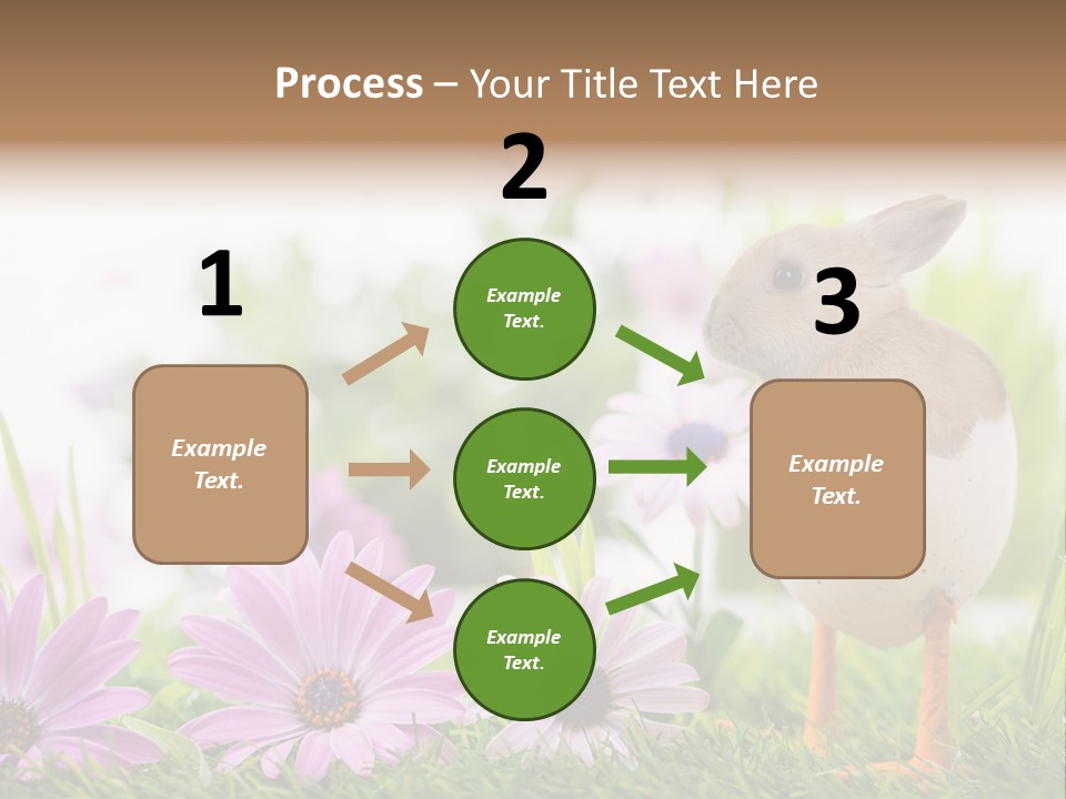 Blumen Freude Park PowerPoint Template