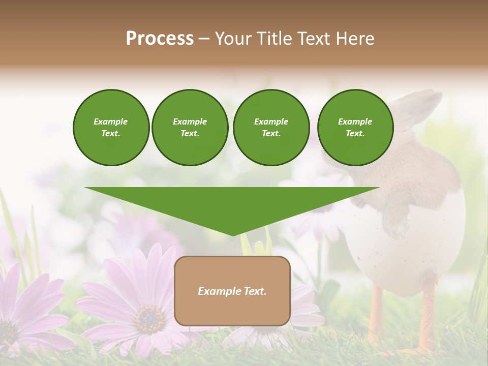 Blumen Freude Park PowerPoint Template