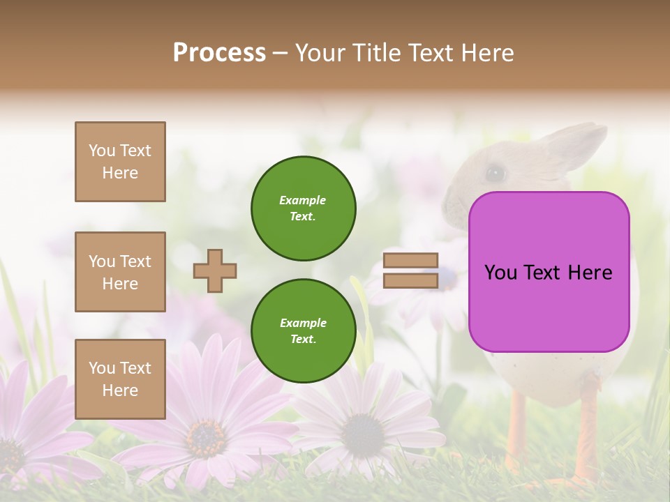 Blumen Freude Park PowerPoint Template