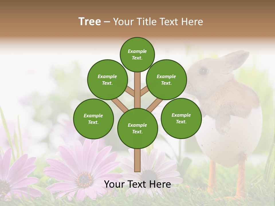 Blumen Freude Park PowerPoint Template