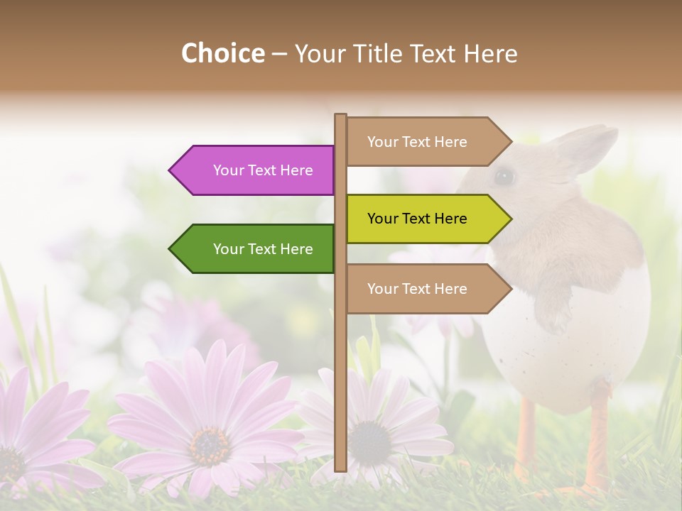 Blumen Freude Park PowerPoint Template