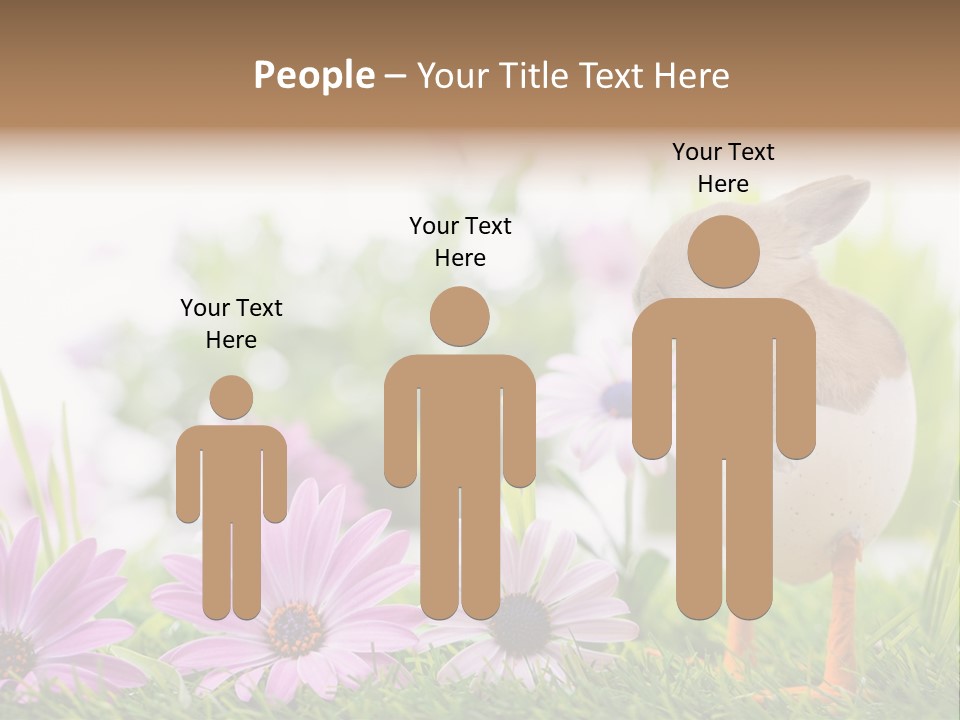 Blumen Freude Park PowerPoint Template