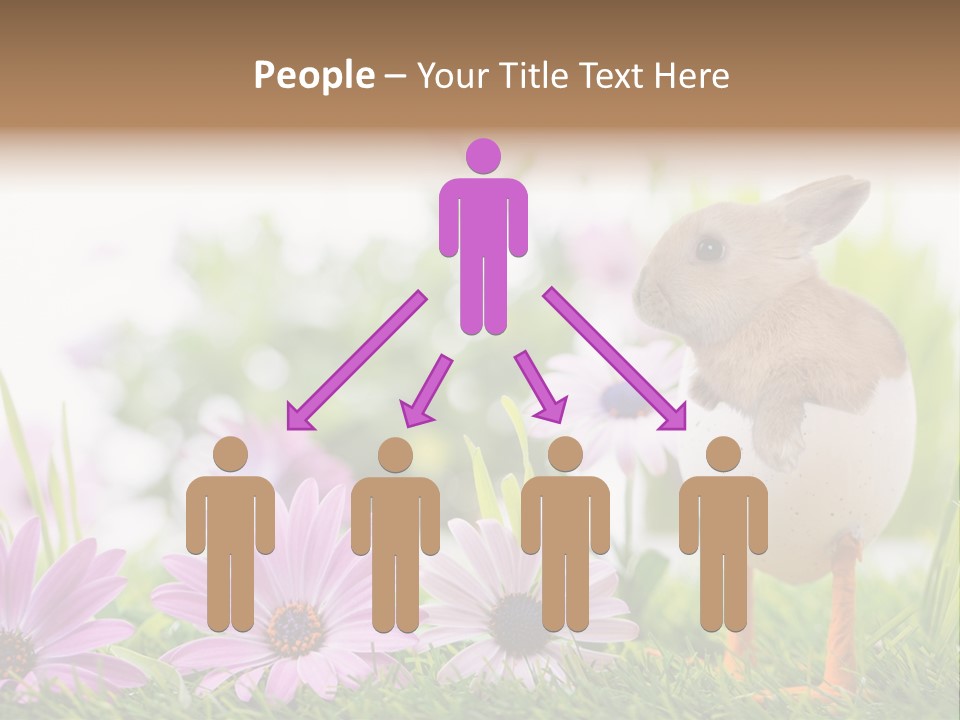 Blumen Freude Park PowerPoint Template