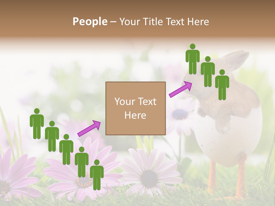 Blumen Freude Park PowerPoint Template