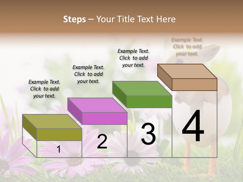 Blumen Freude Park PowerPoint Template