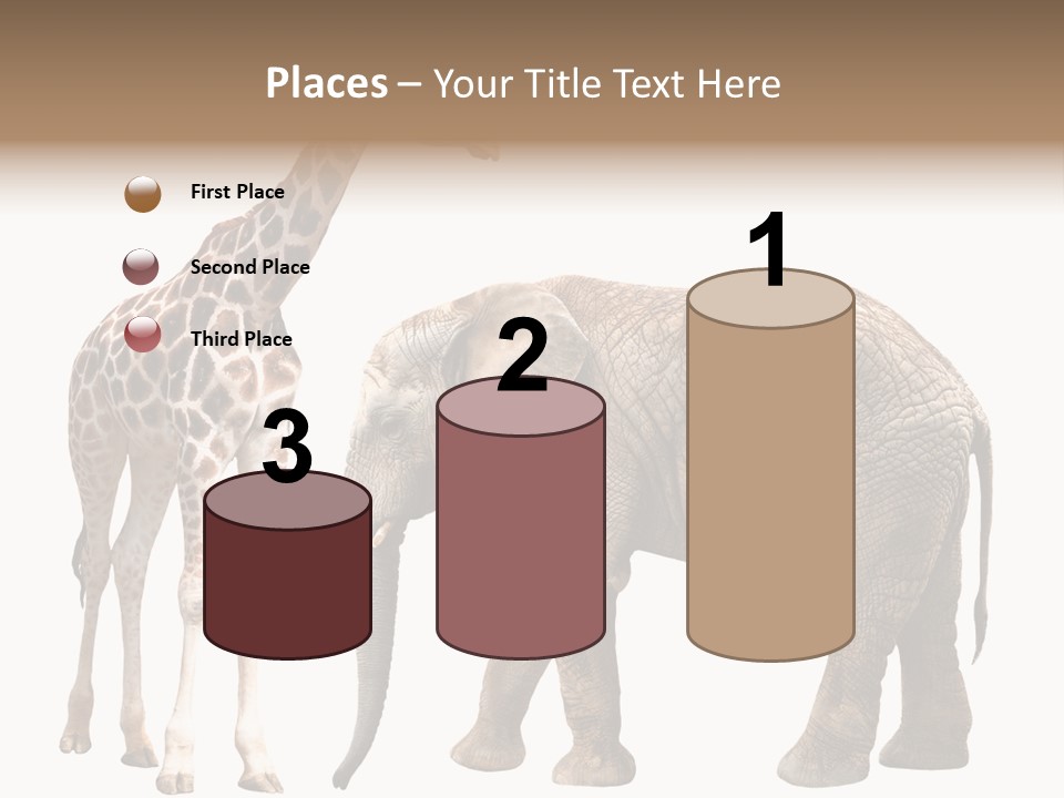 Slim African Nature PowerPoint Template