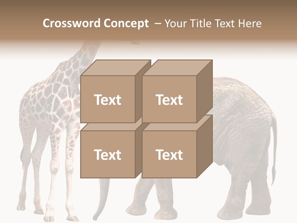 Slim African Nature PowerPoint Template