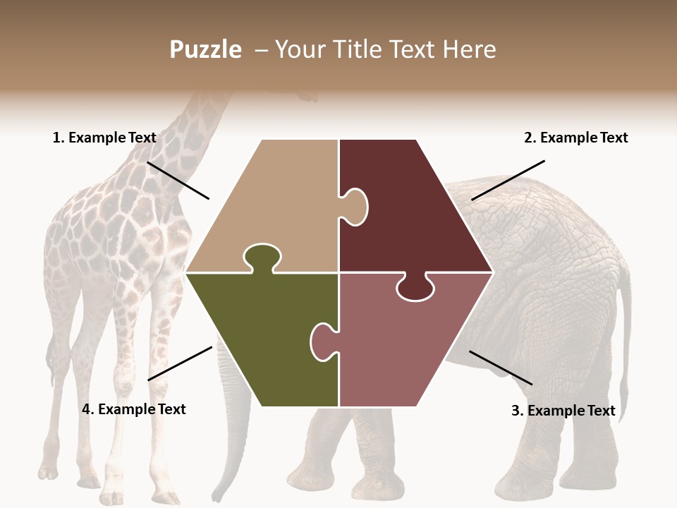 Slim African Nature PowerPoint Template