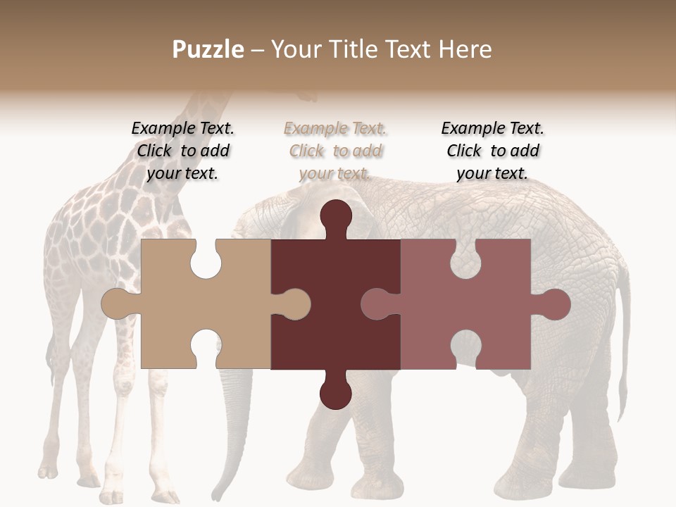 Slim African Nature PowerPoint Template