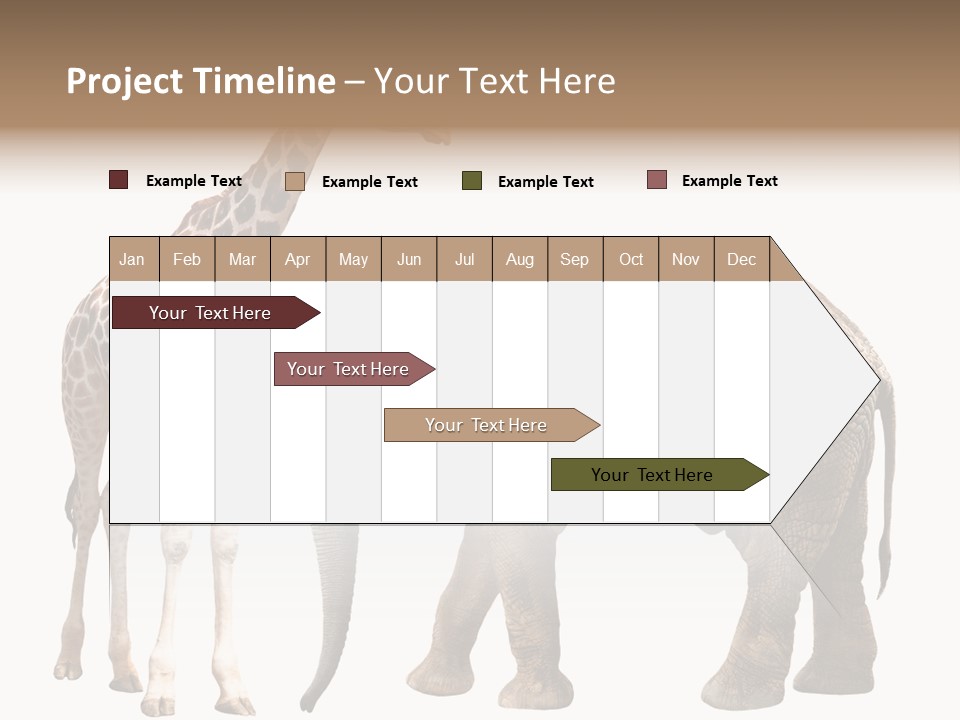 Slim African Nature PowerPoint Template