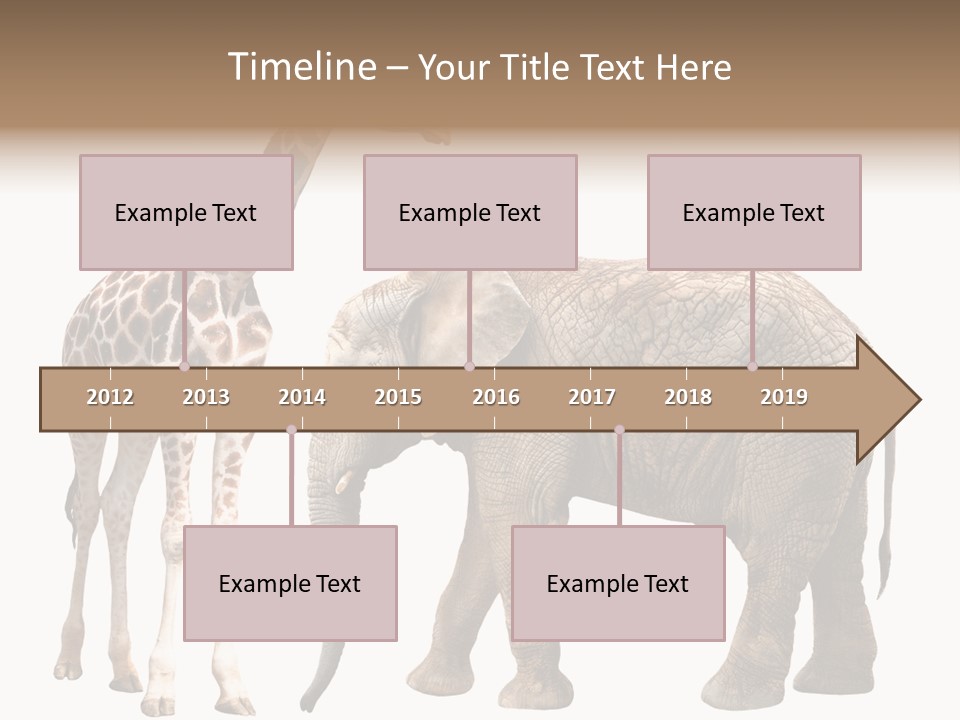 Slim African Nature PowerPoint Template