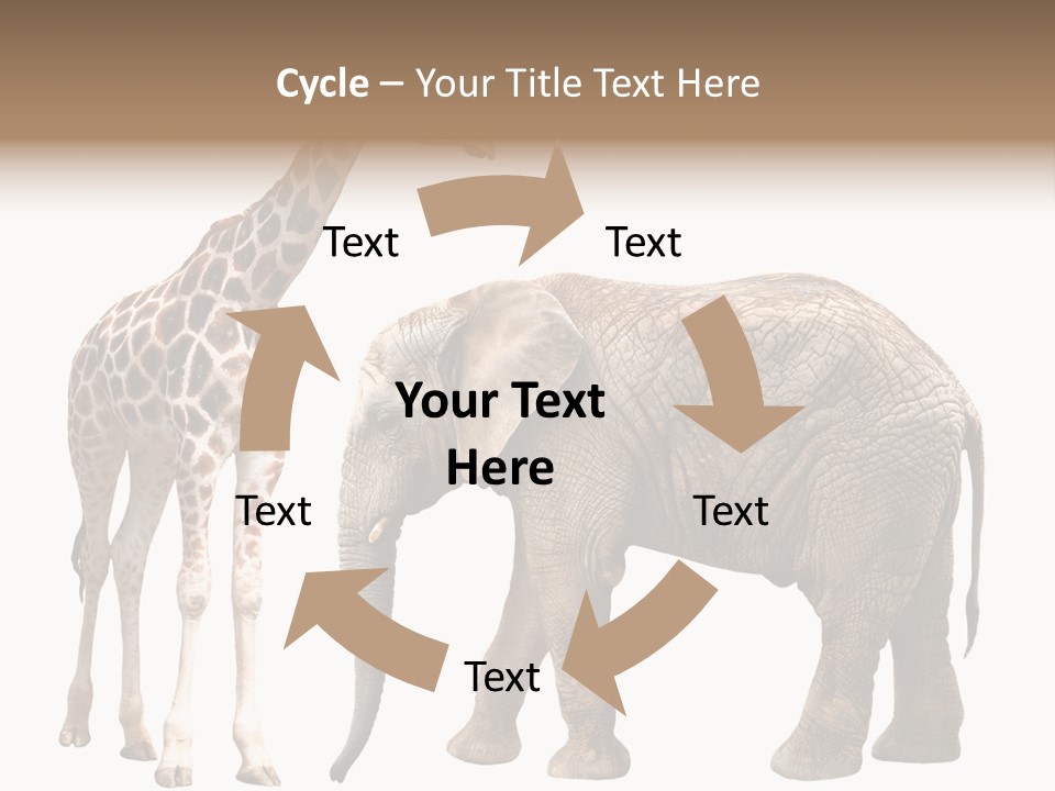 Slim African Nature PowerPoint Template